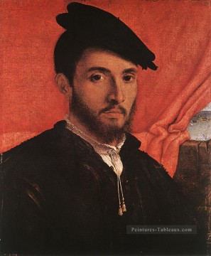  mme - Portrait d’un jeune homme 1526 Renaissance Lorenzo Lotto